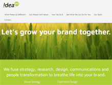 Tablet Screenshot of ideamconsultancy.com